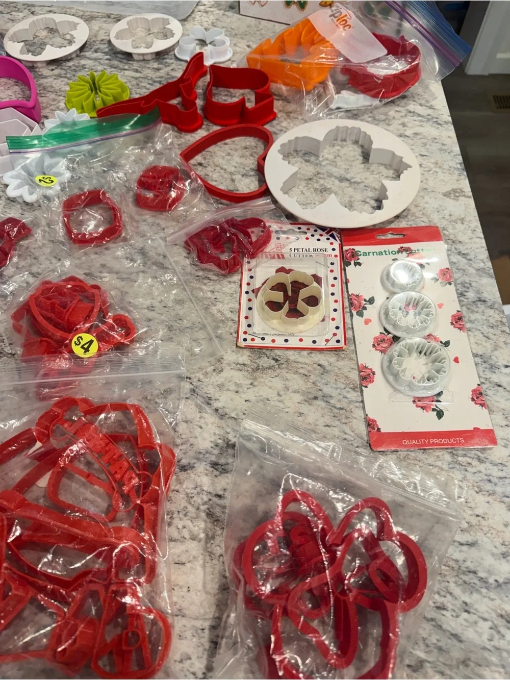 Huge Cookie Decorating & Fondant Cutter Lot – 3D Printed, Wilton & More baking
